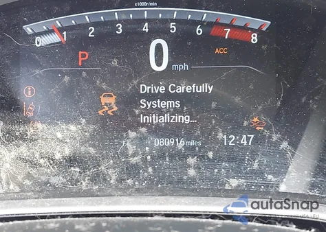 2019 Honda Cr-V Ex из США, поврежденный, VIN 2HKRW2H58KH655837